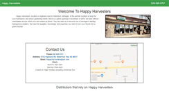 Desktop Screenshot of happyharvesters.com